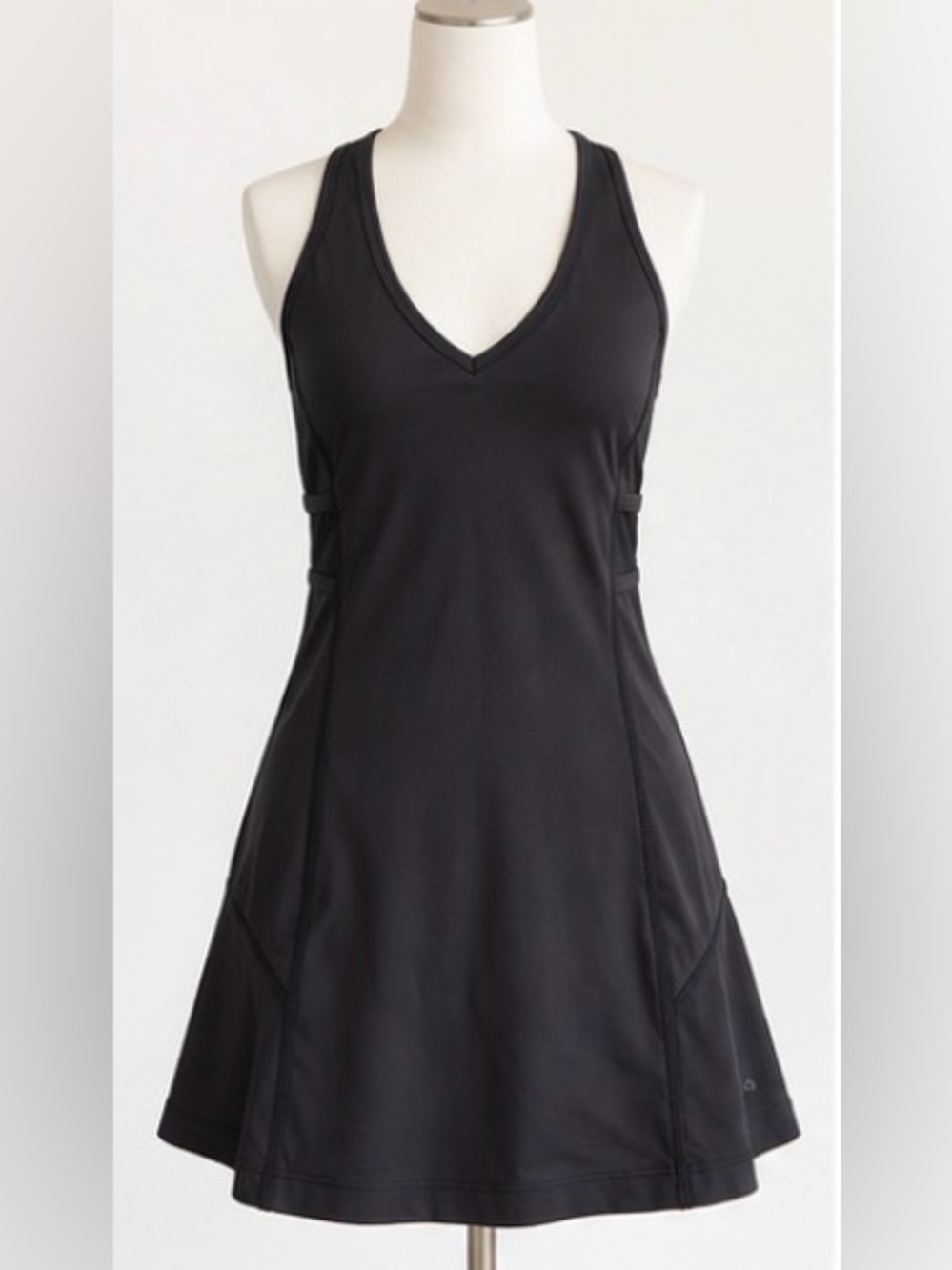 [Lululemon] Ace Black Tennis Dress Racerback Mesh Size 6 Rare 2015
